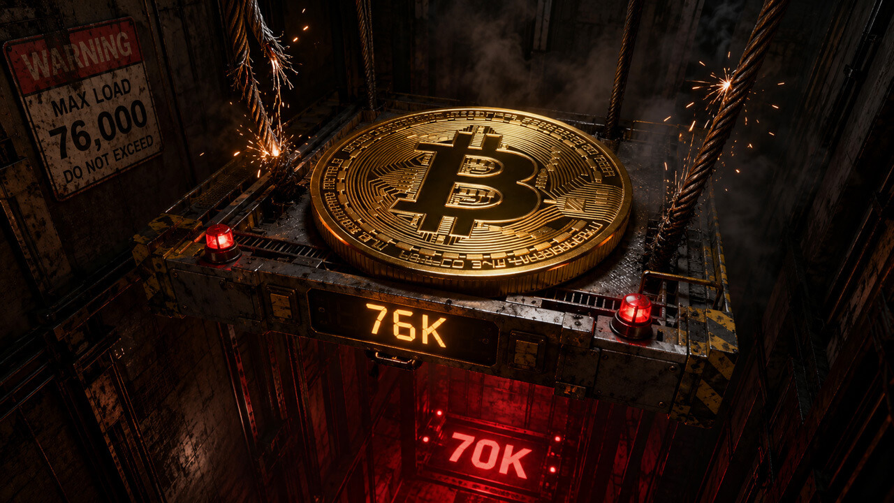 Bitcoin Risks Drop to $70K as $76K Support Crumbles Under Macro Pressure!