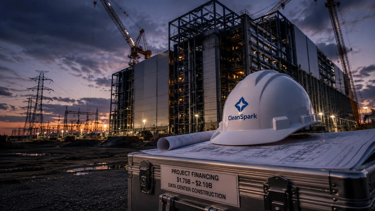 CleanSpark signs $6.6B AI lease, still needs $2.1B to build