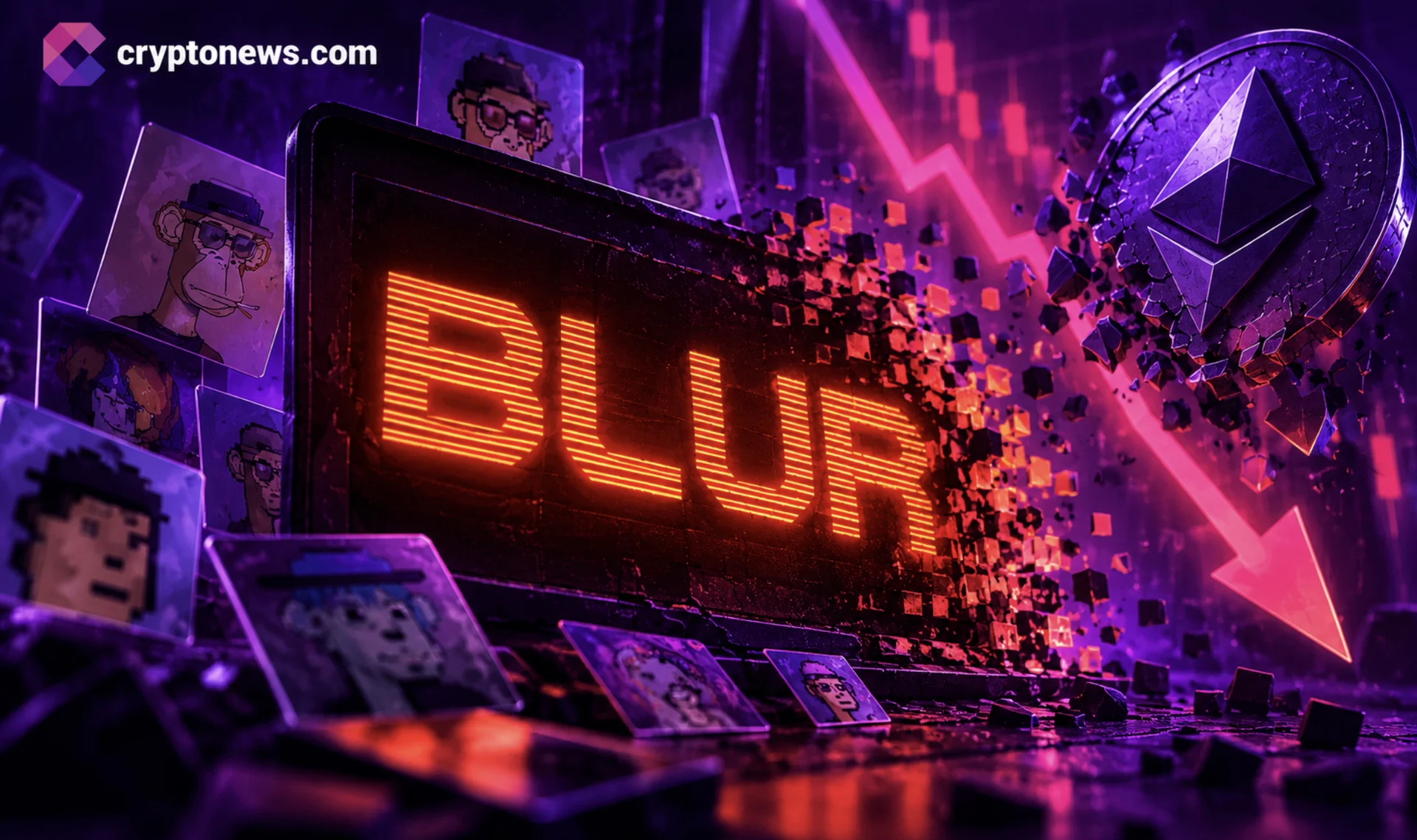 Blur NFT marketplace frontend shuts down November 12