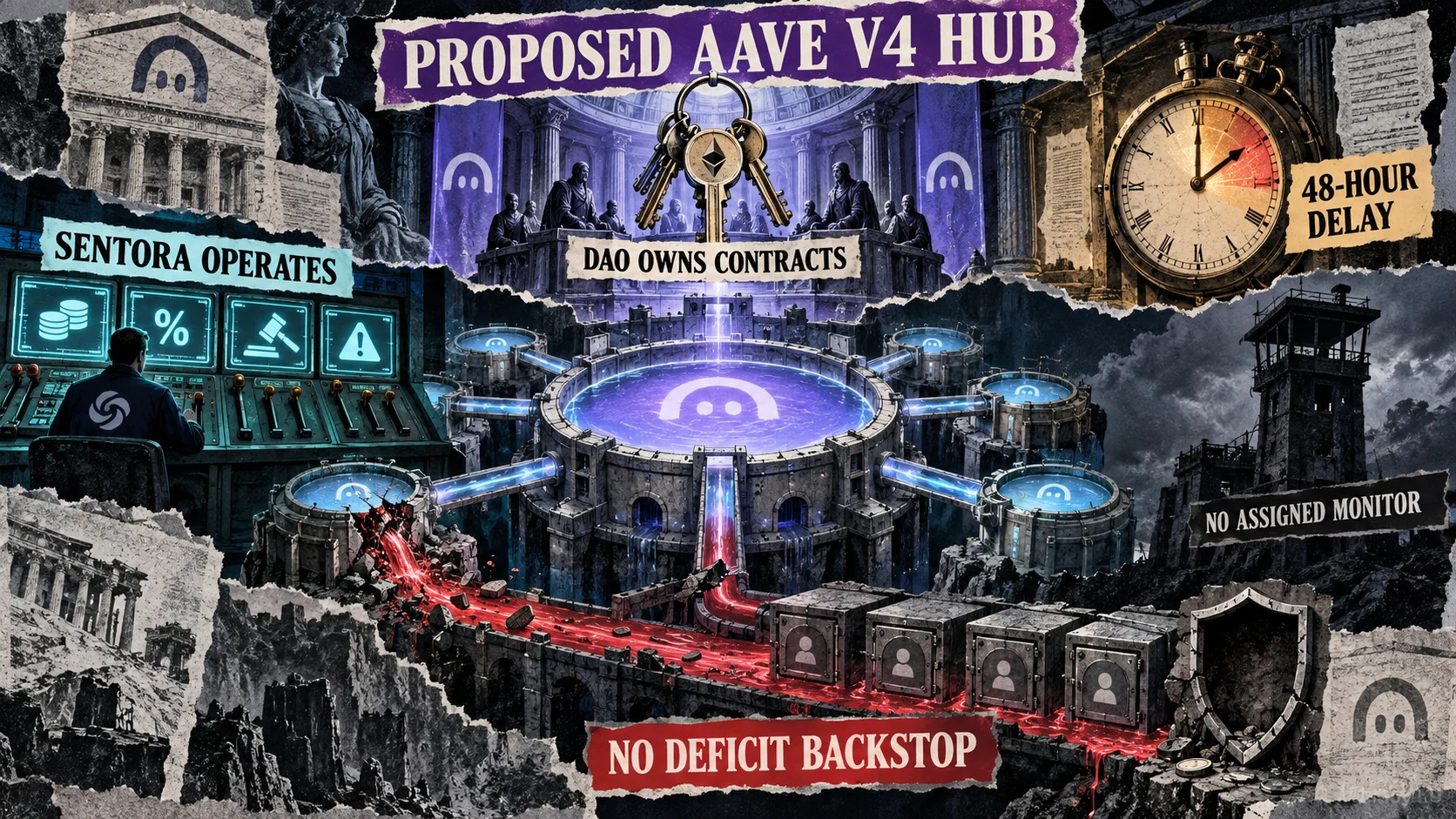 Aave V4 Proposal Gives Sentora Half of Hub Revenue