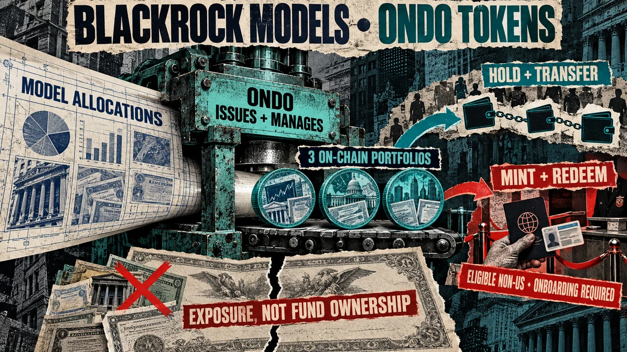Ondo Launches 3 Tokens Using BlackRock Investment Strategies