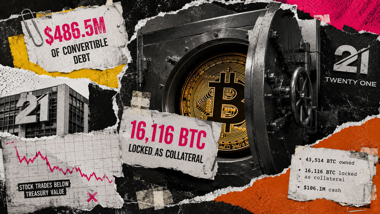 BTC: Twenty One'ın 2,8 Milyar $'lık Bitcoin'i Hisselerini Aştı