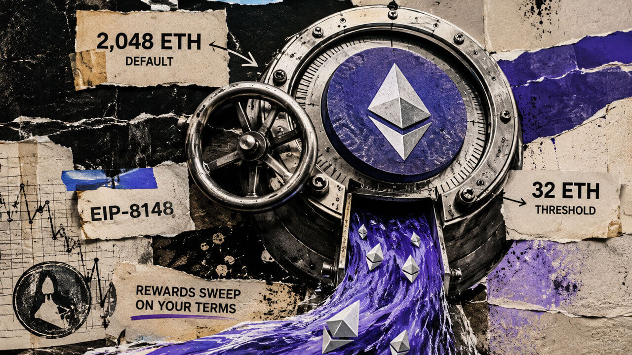 EIP-8148 Lets Ethereum Stakers Lower the 2,048 ETH Floor