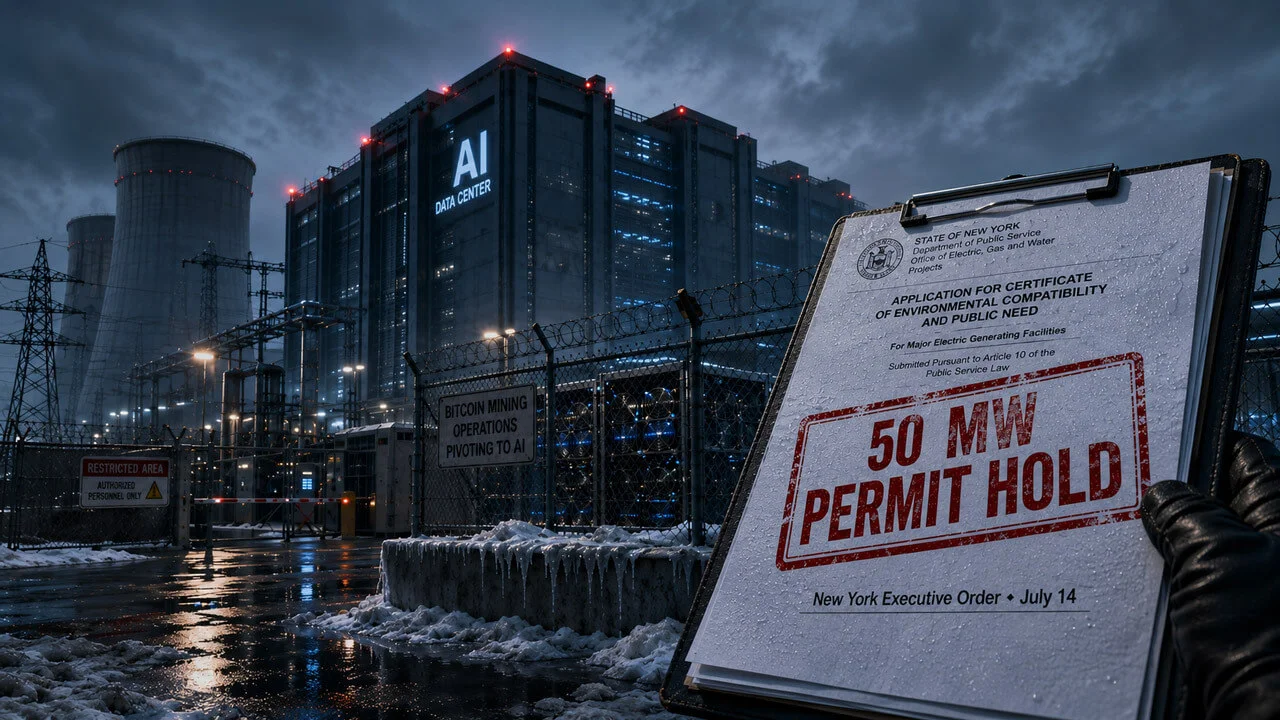 BTC Madencileri New York’un 50 MW İzin Freniyle Sarsıldı