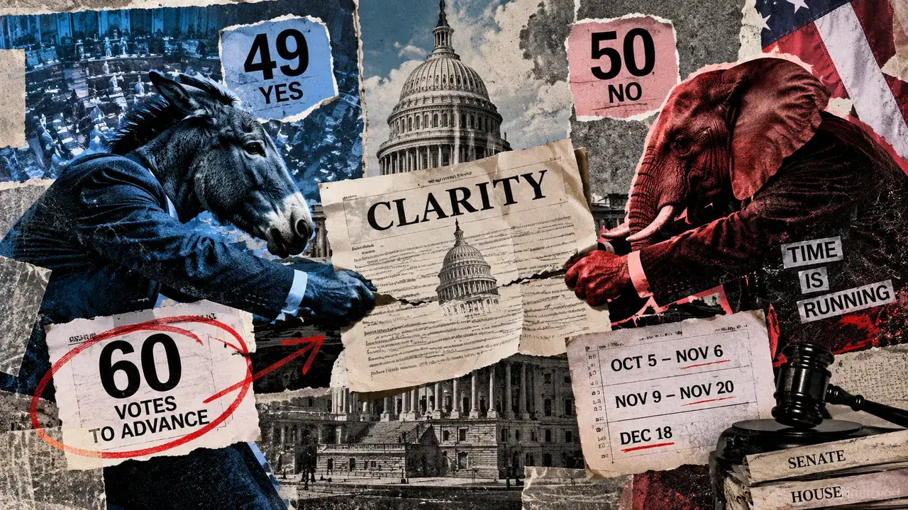 CLARITY Act Needs 3 More Senate Votes After Failed Vote
