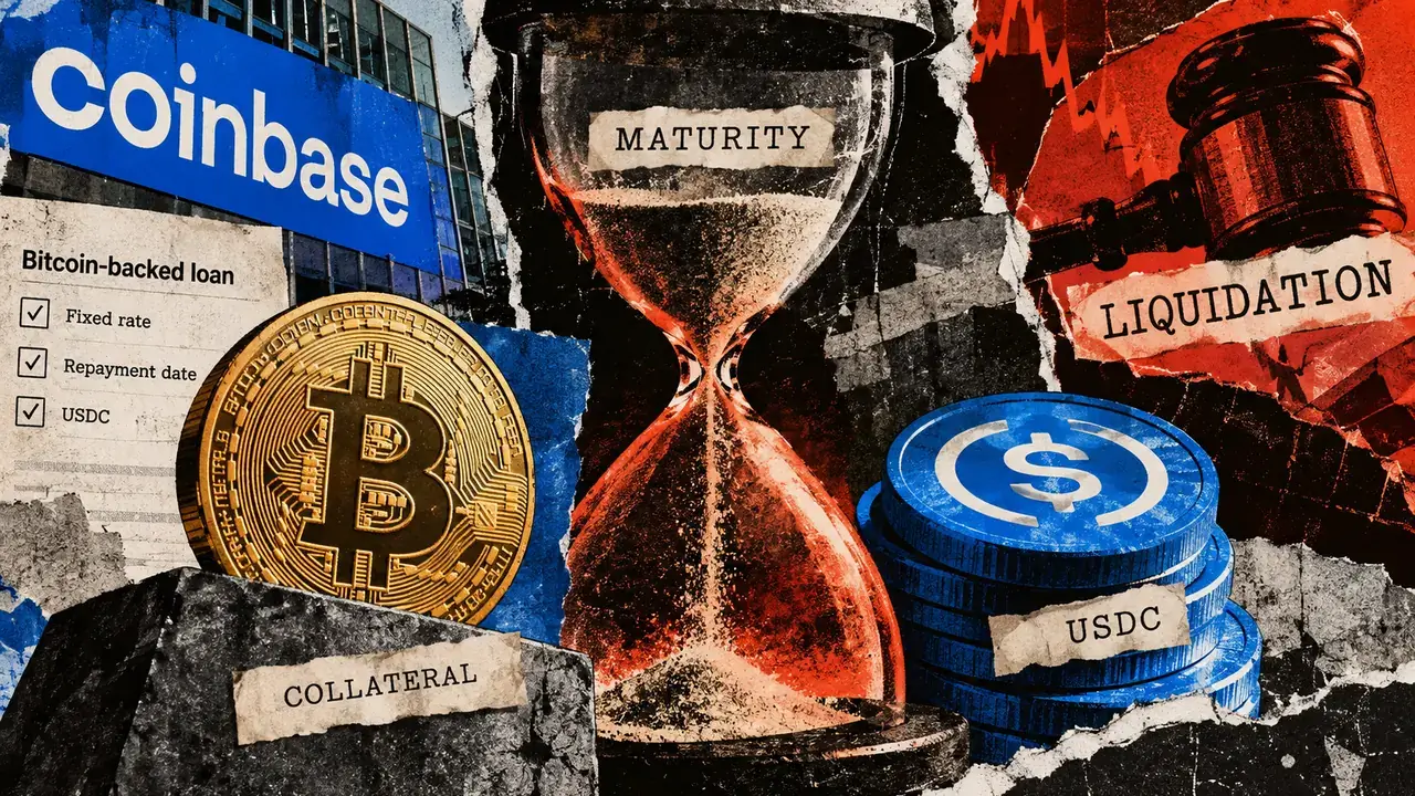 Coinbase BTC Kredileri Vade Sonunda Likidasyon Riski Taşıyor