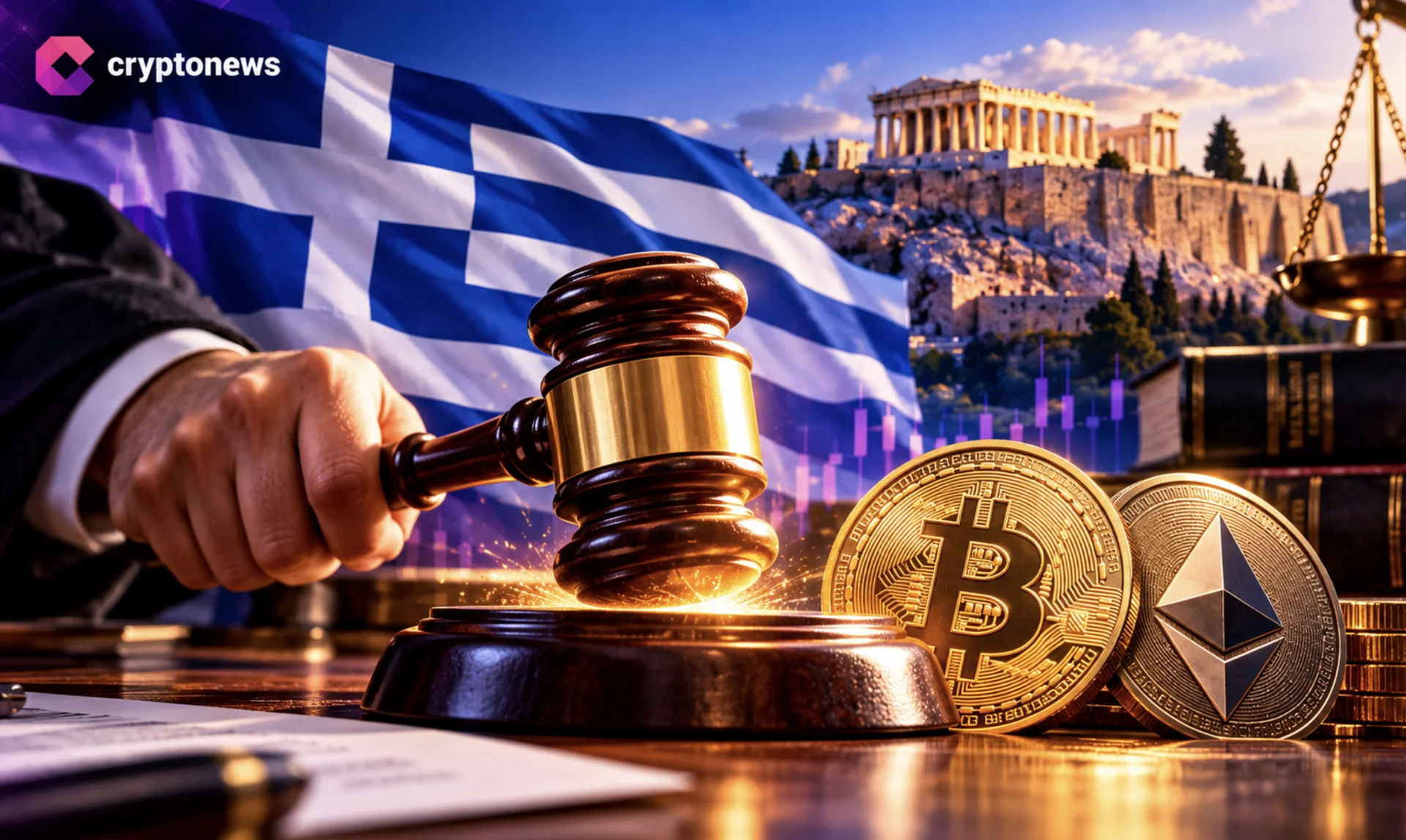 Greece proposes 10% crypto capital gains tax with €500…