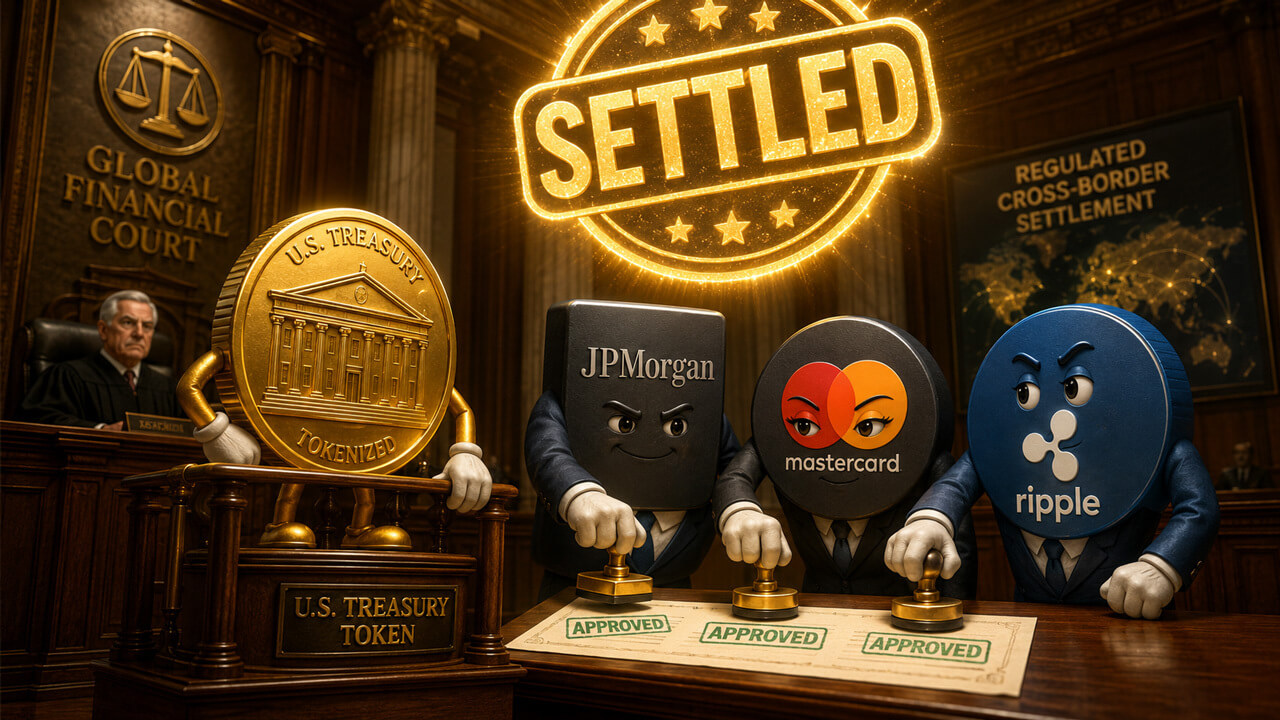 JPMorgan, Mastercard & Ripple Complete Cross-Border XRP Tokenized Treasury Settlement!