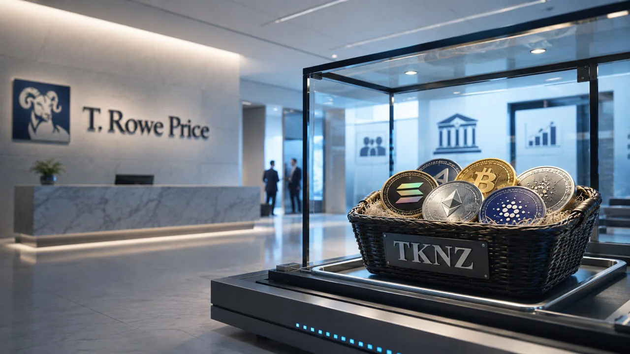 TKNZ testet Krypto-Korb-Nachfrage mit T. Rowe-Reichweite