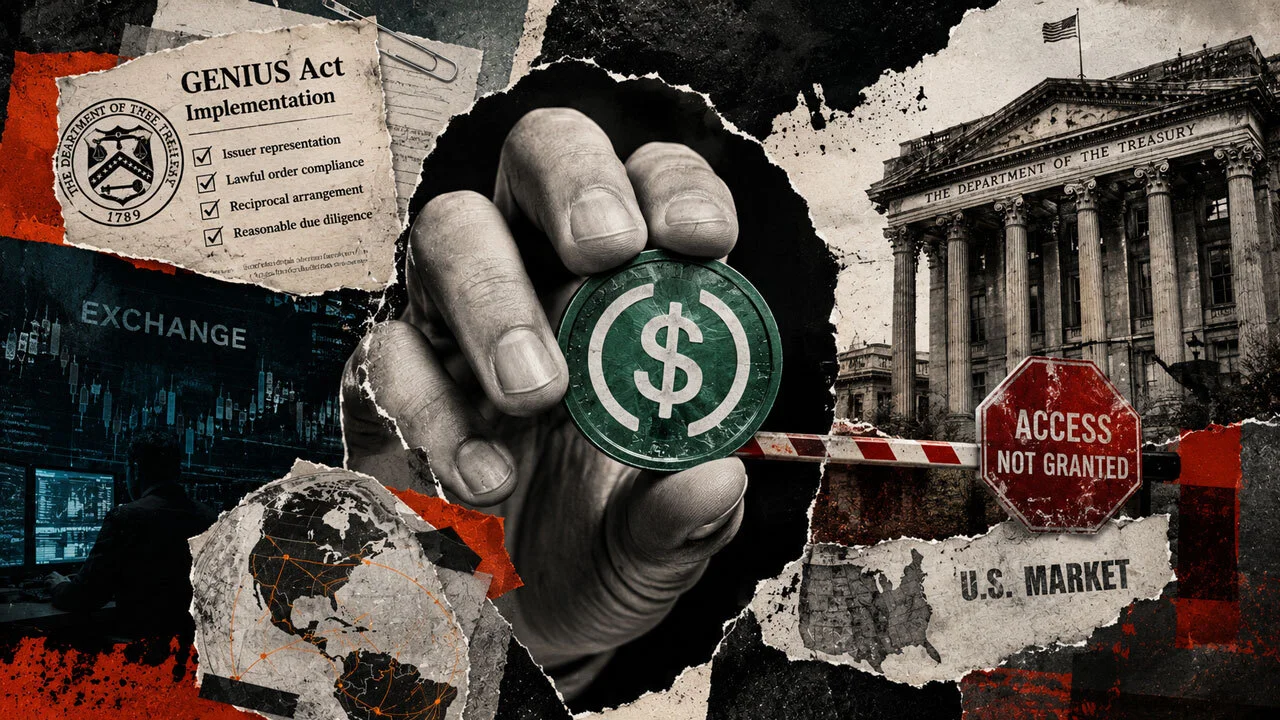 GENIUS Act nimmt ausländische Stablecoins ins Visier