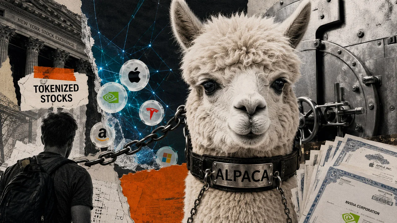 Alpaca détient 94 % des actions US tokenisées