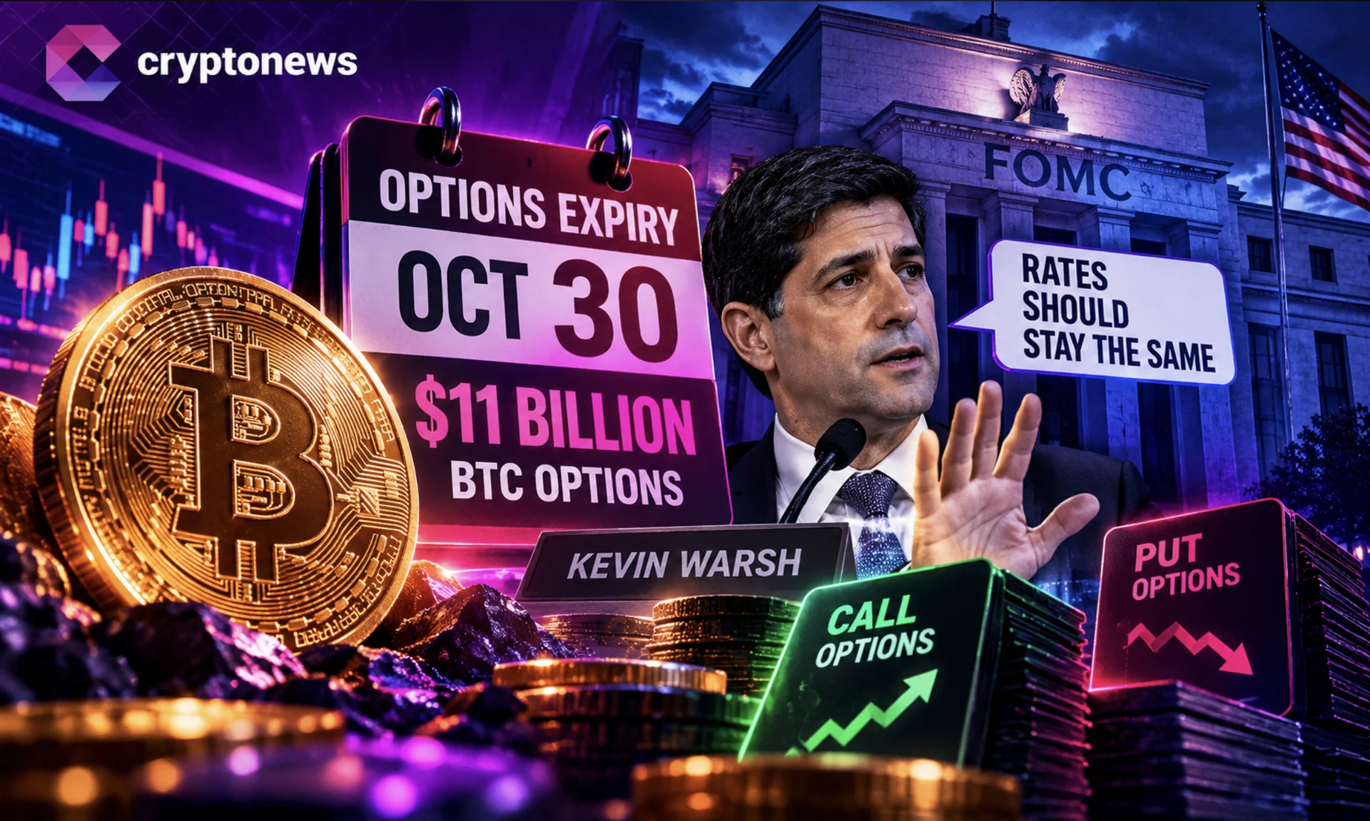 Bitcoin afronta un vencimiento de opciones de $11.000 millones