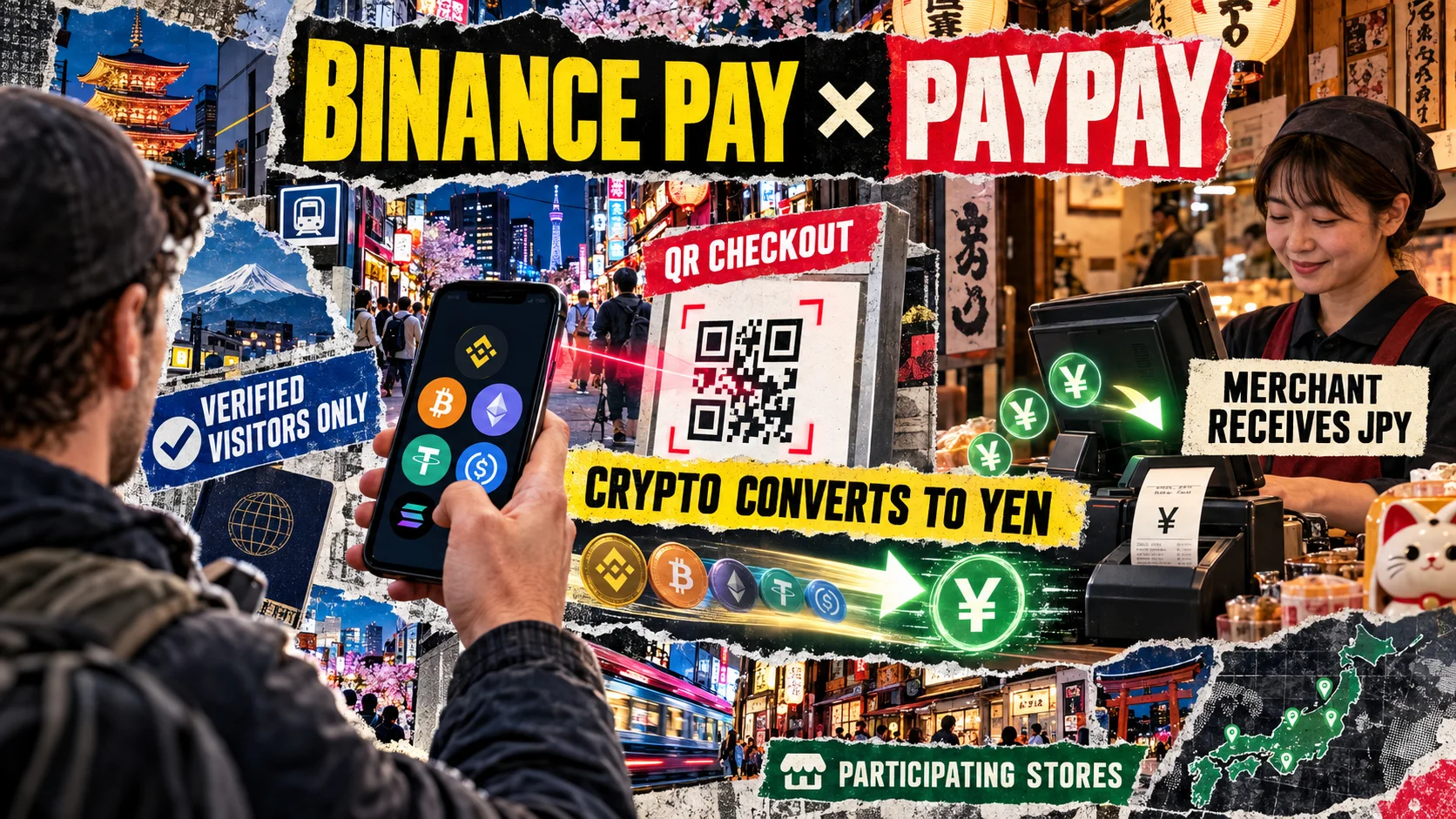PayPay, Binance kullanıcılarına Japonya’da kripto ödeme açtı