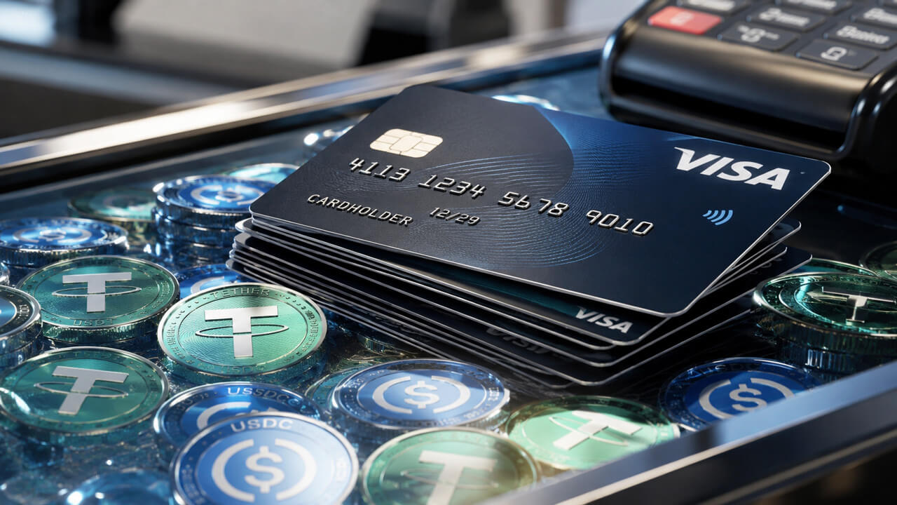 Visa Ahora Procesa el 90% de los Pagos con Tarjetas de Cripto — No…