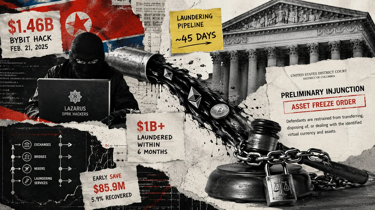 Bybit Wins Injunction 17 Months After $1.46B Lazarus Hack