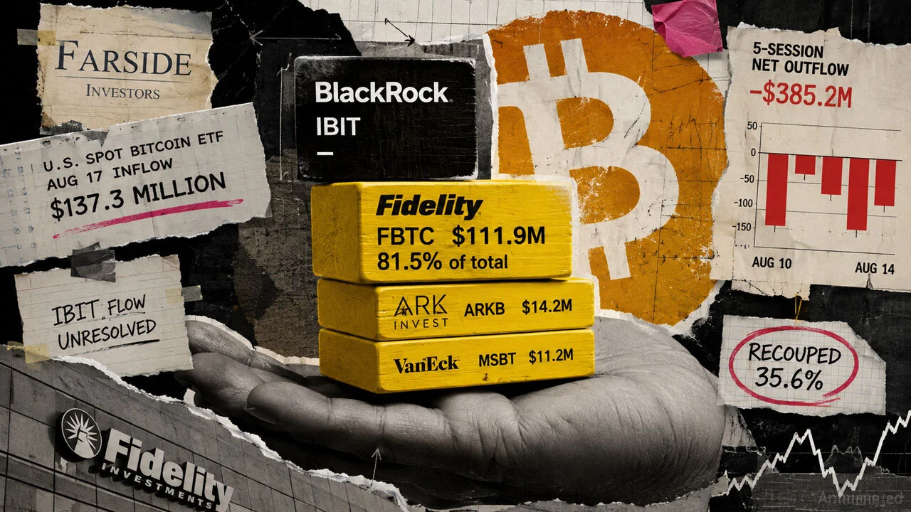 Bitcoin ETF Flows Jump $137M as IBIT Leads Rebound