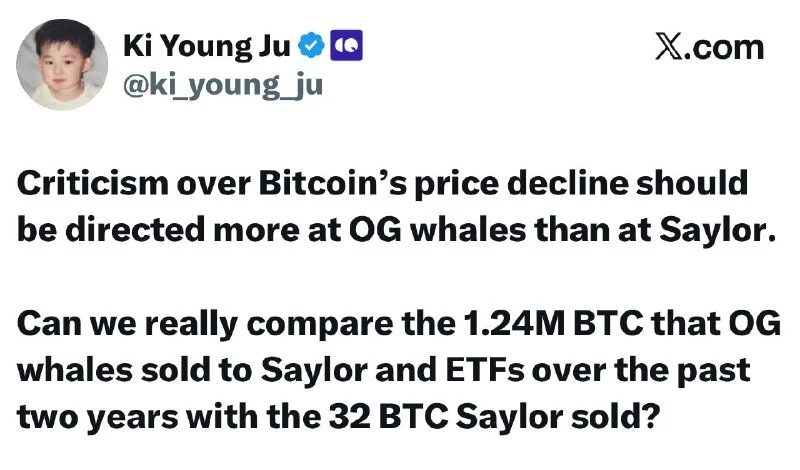 Saylor and ETFs kept BTC from $22K, CryptoQuant CEO says