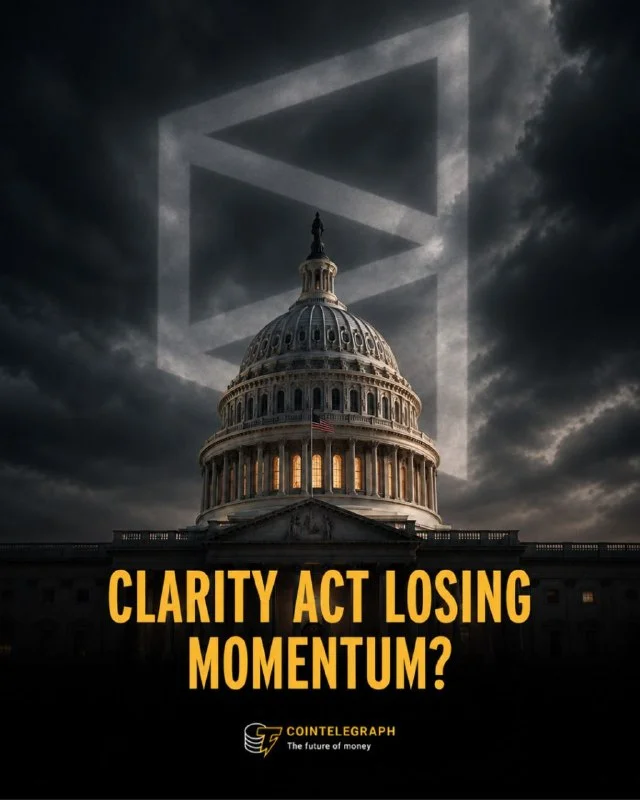 CLARITY Act 2026 Odds on Polymarket Plunge to 38%