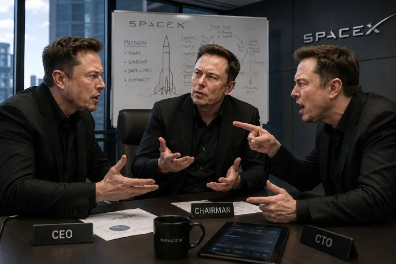 Elon Musk to retain CEO, CTO, and Chairman roles at SpaceX after IPO