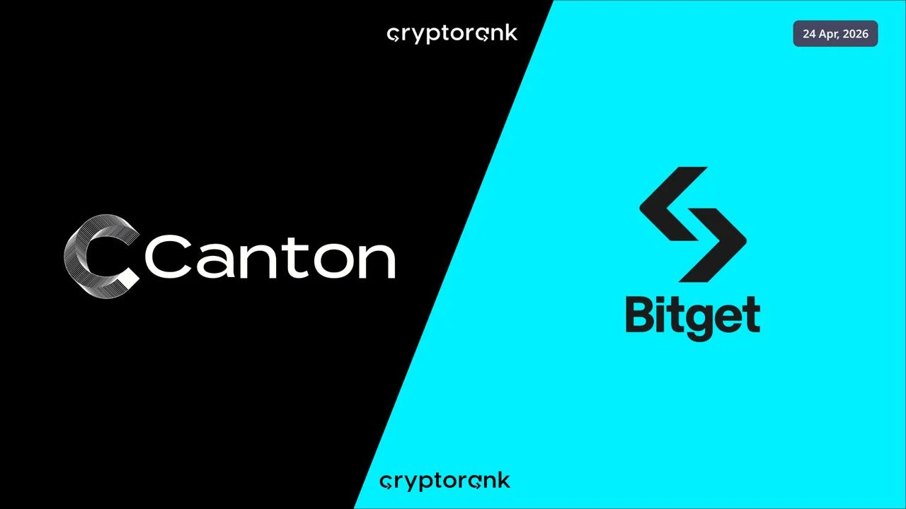 Canton (CC) goes live on Bitget Launchpool with 1.8M CC reward pool.