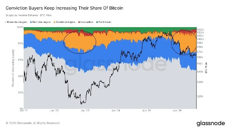 BTC: İnançlı Alıcılar 2022 Tarzı Dip Sinyali Oluşturuyor