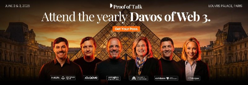 Proof of Talk returns to the Palais du Louvre this June as Web3's premier C-level gathering.