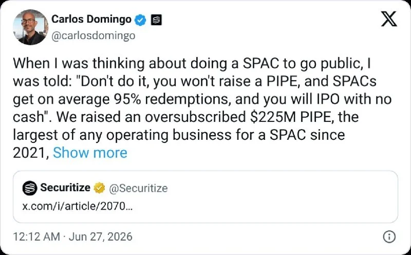 SECZ NYSE listesinde: Securitize SPAC birleşmesiyle 400M$ topladı
