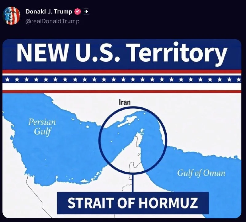 Strait of Hormuz: Trump Labels Waterway US Territory