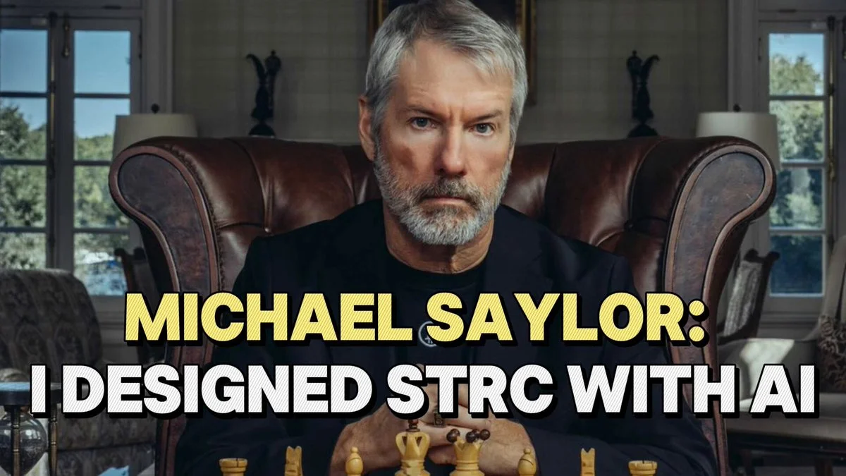 Strategy : Saylor révèle que le STRC a été conçu avec l'IA