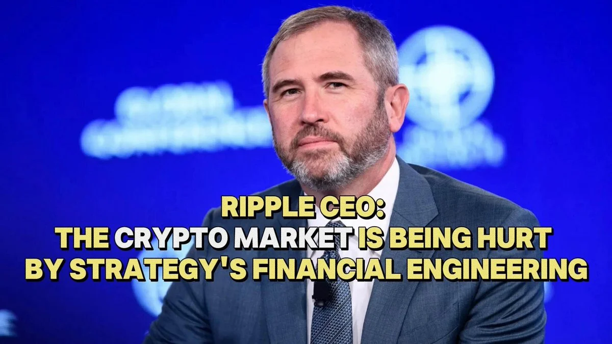 XRP vs BTC : Garlinghouse dénonce l'effet de levier de Strategy