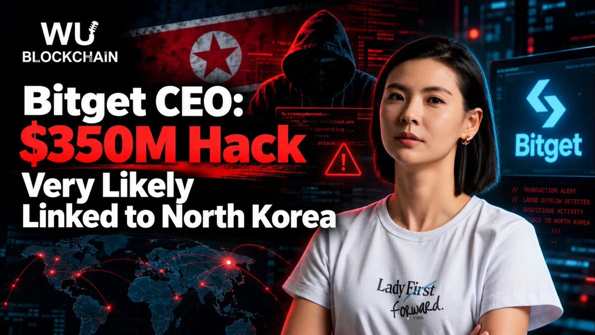 Bitget-CEO verknüpft 350-Mio.-Hack mit Nordkorea