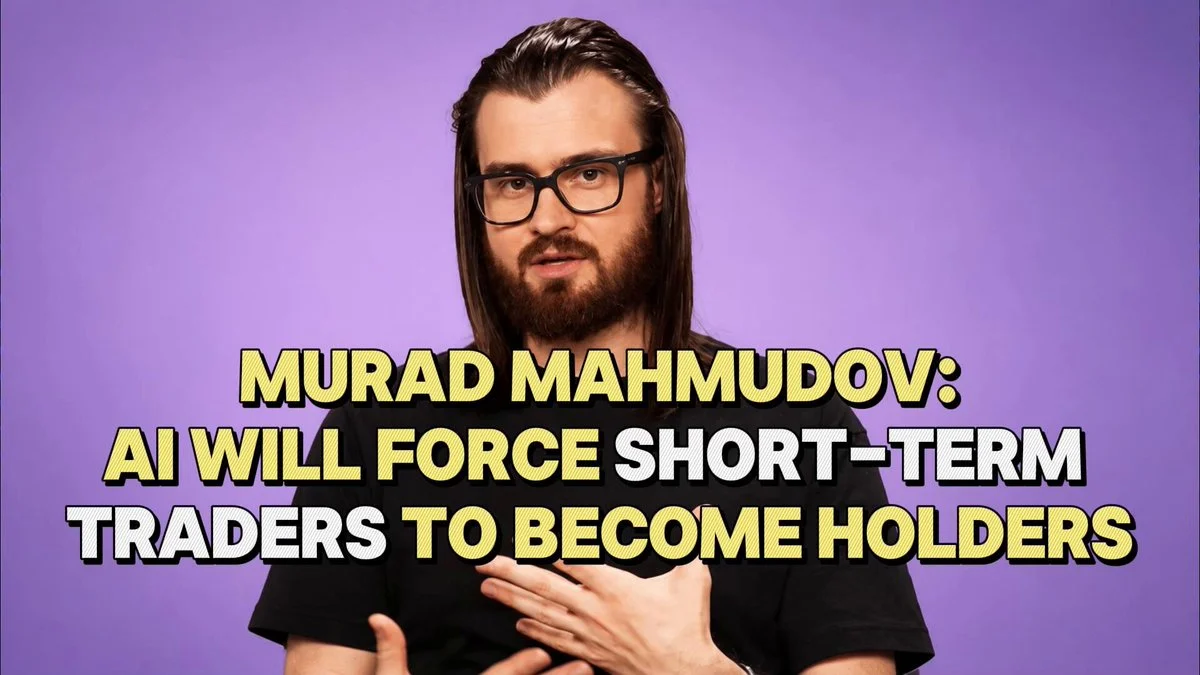 AI Could Push Crypto Toward Long-Term Holding, Murad Says