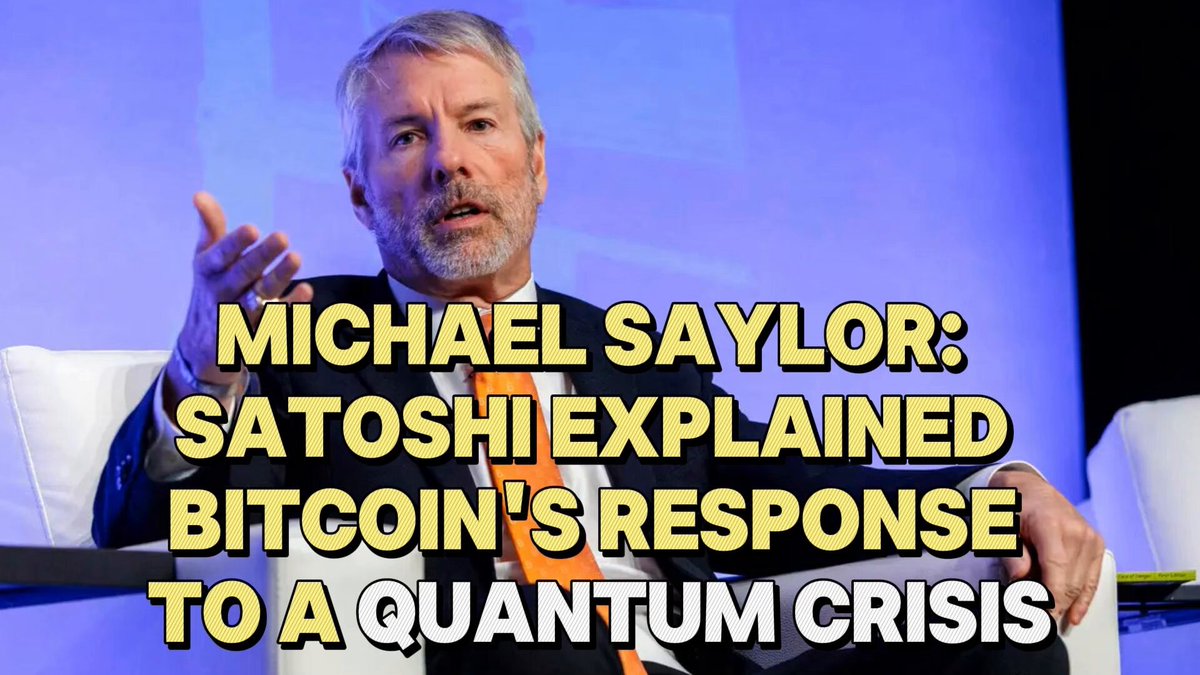 Michael Saylor: Satoshi Already Answered How Bitcoin Can Respond to the Quantum 