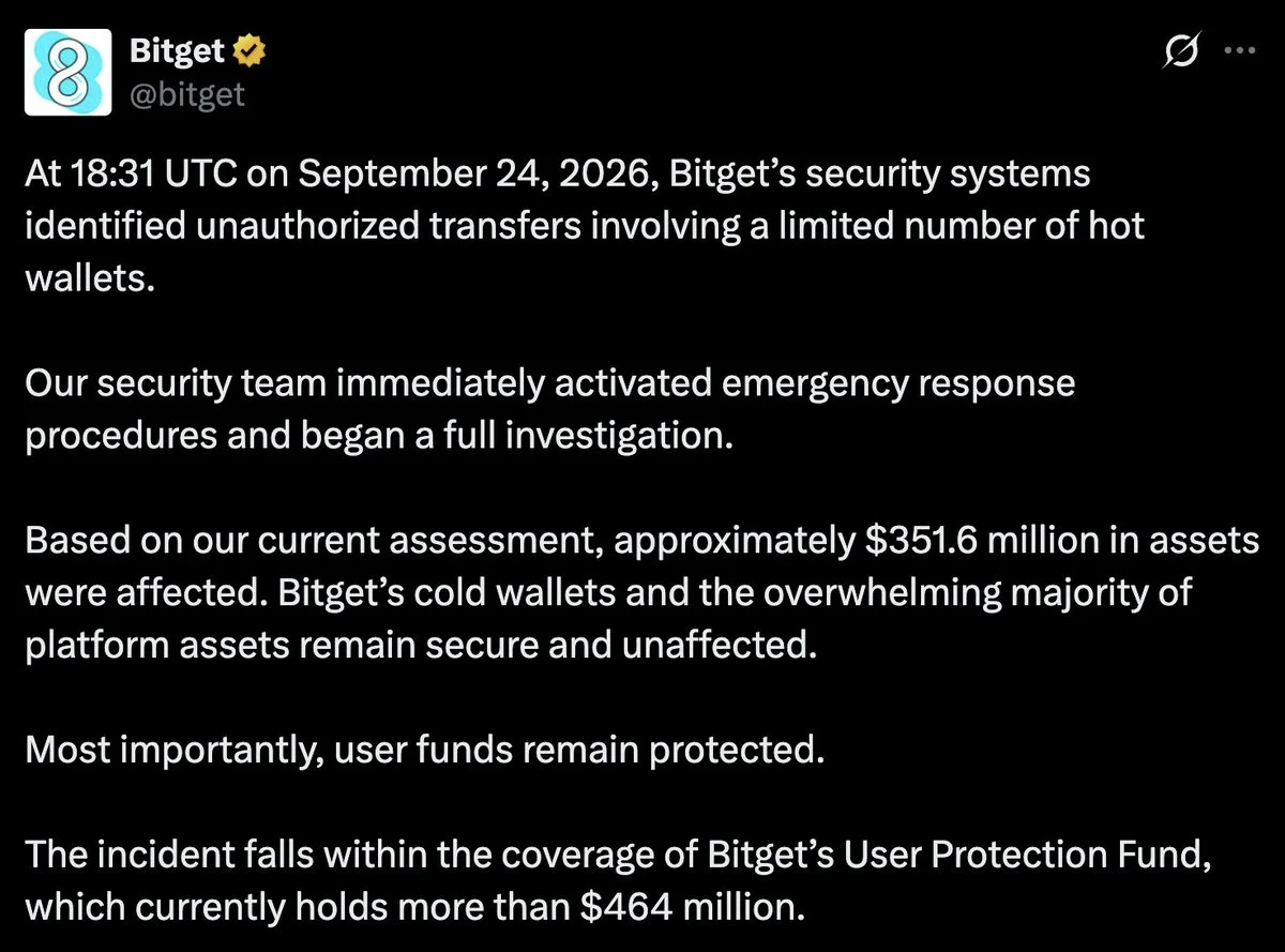Binance und BNB Chain unterstützen Bitget an „hartem Tag“