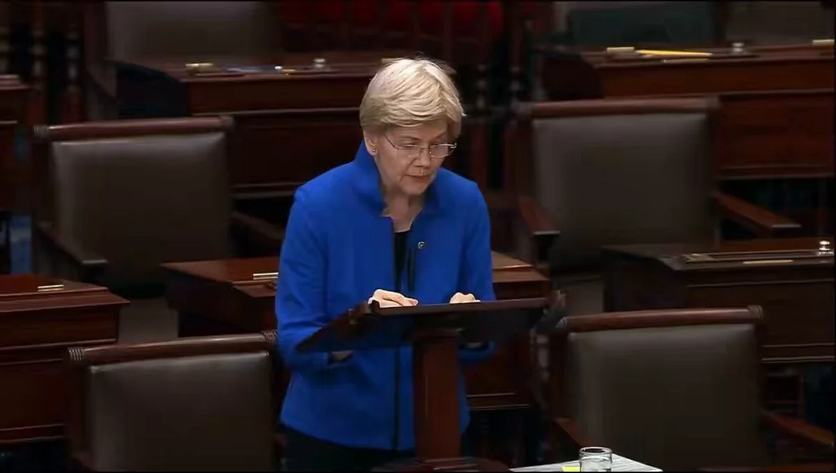 Warren warns Crypto Clarity Act risks triggering an…