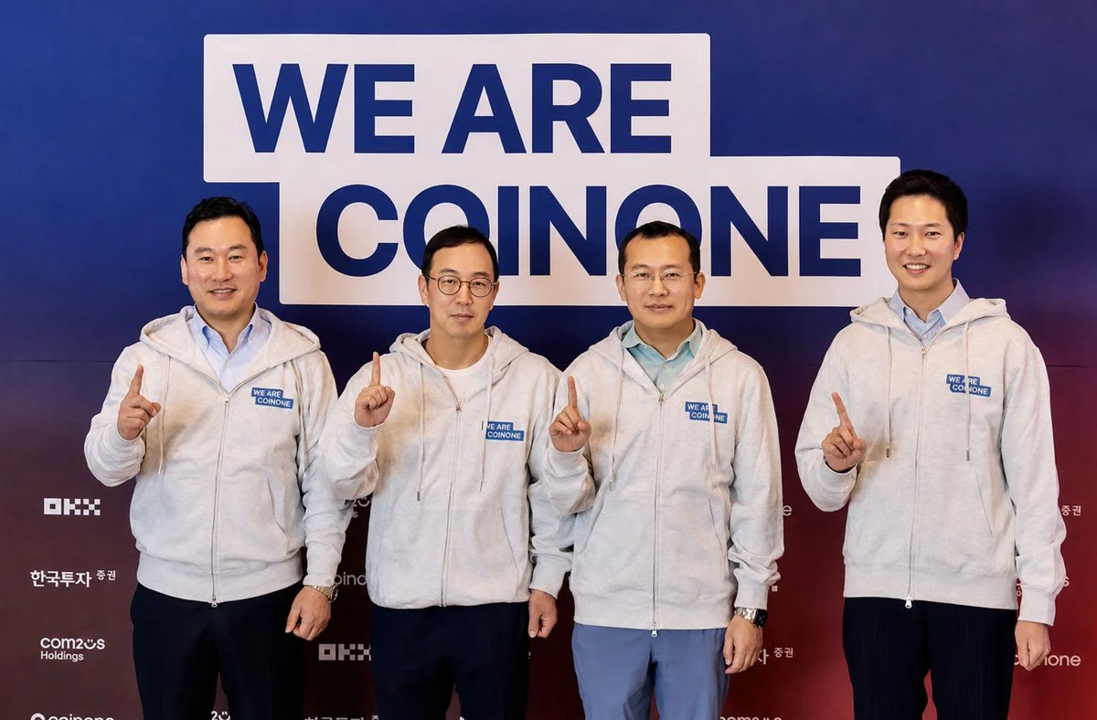 OKX compra 20% de Coinone e integra su motor en Corea