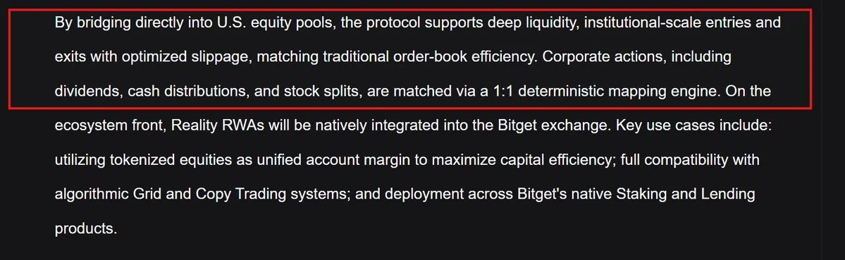 Bitget Launches Reality to Bring Tokenized US Stocks…