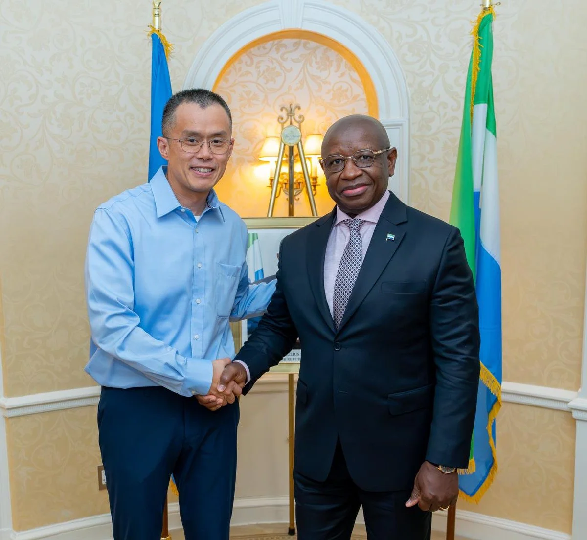 Sierra Leone Başkanı Bio ile Kripto Görüşmesi Yapıldı