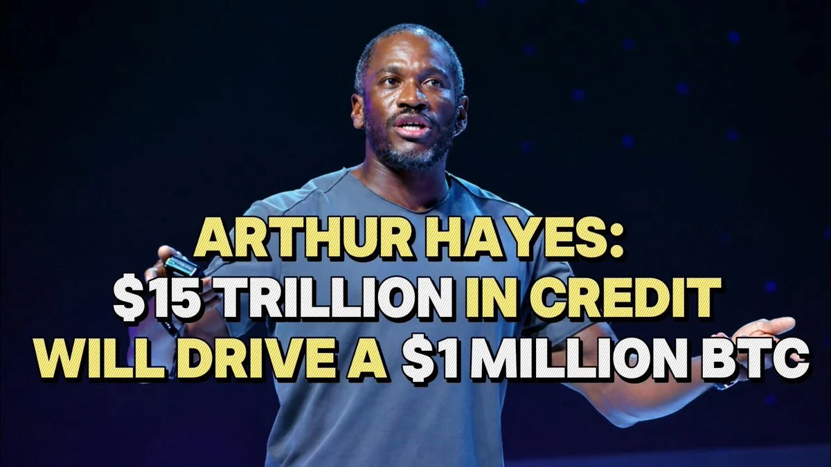 Arthur Hayes: $15 Trillion in Credit Will Drive a $1 Million BTC  

On April 10,