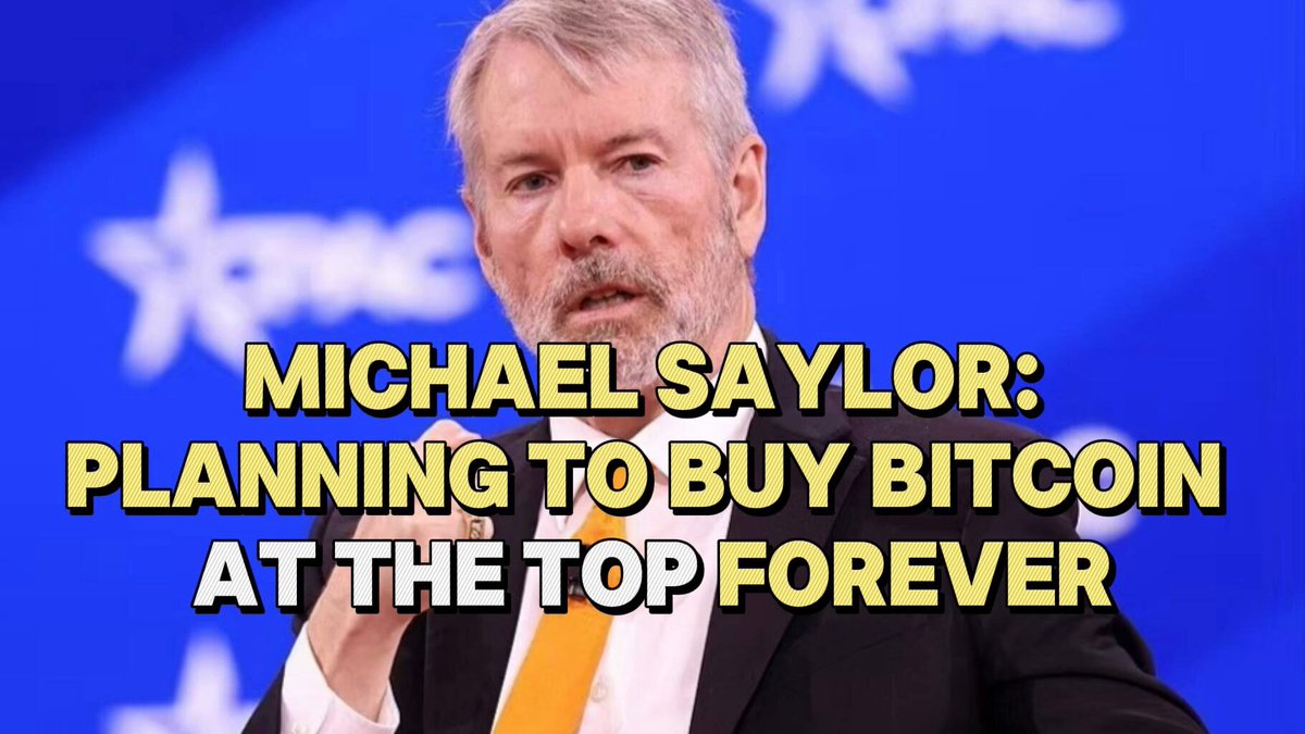 Michael Saylor vows to buy Bitcoin at the top forever — from $60K to $16M!