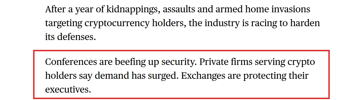 Crypto Wrench Attacks Are Costing Coinbase and Gemini Millions in Executive Security.