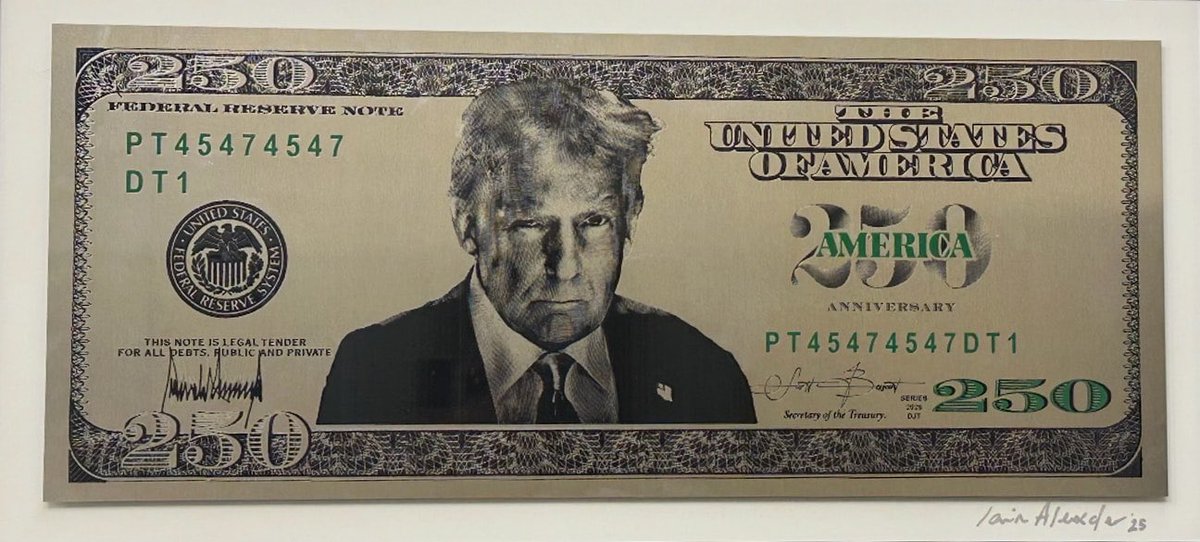 Le portrait de Trump envisagé pour un nouveau billet de 250 $, selon le WaPo