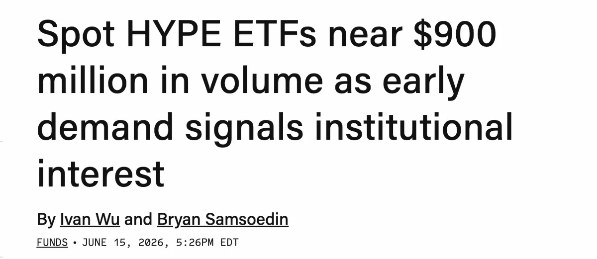 ¡Los ETFs Spot HYPE atraen $153 millones en flujos netos tras su primer mes!