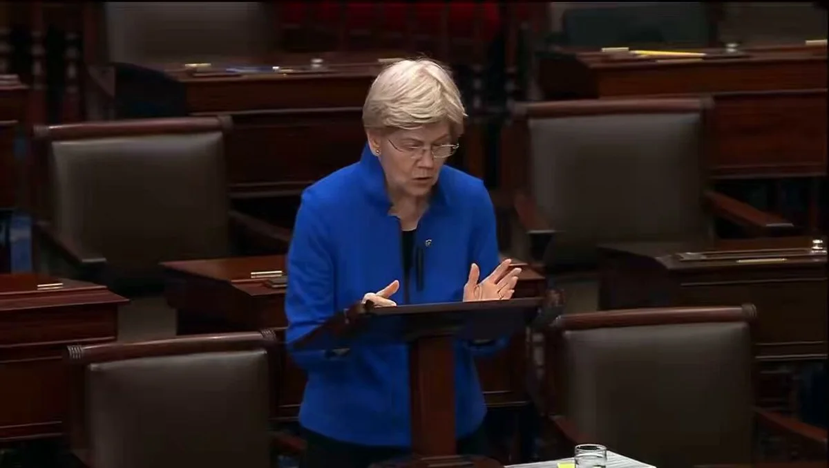 Warren urges Congress to kill the Crypto Clarity Act!