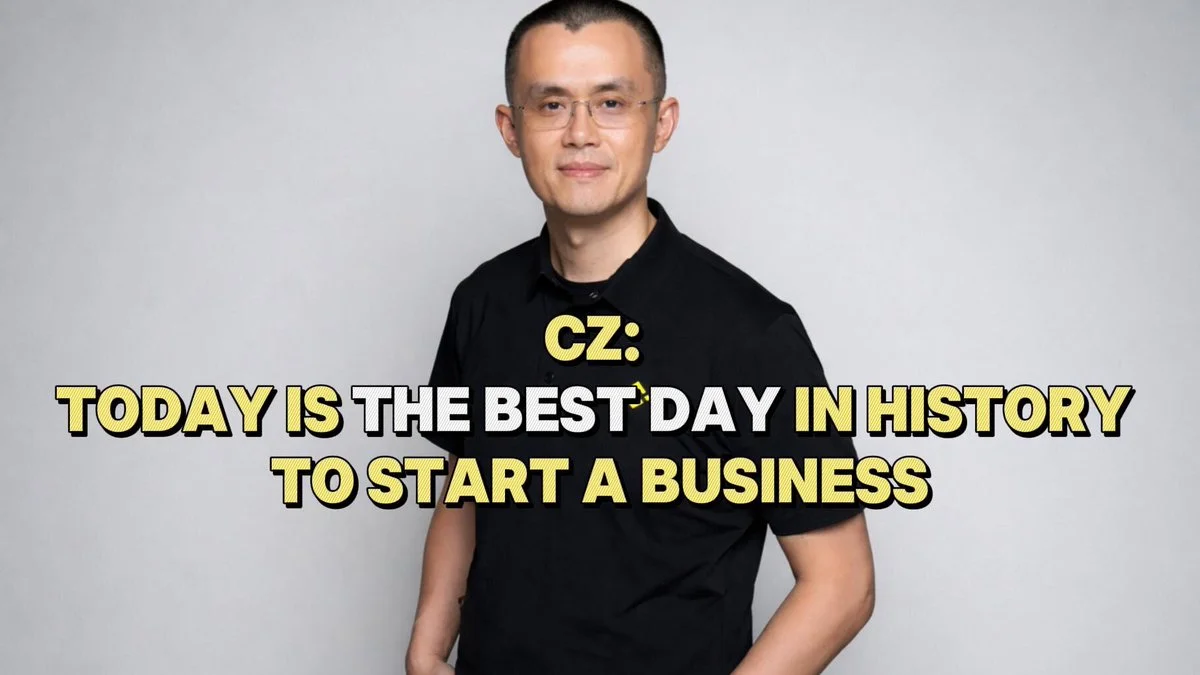 CZ: IA y blockchain ofrecen el mejor momento para crear