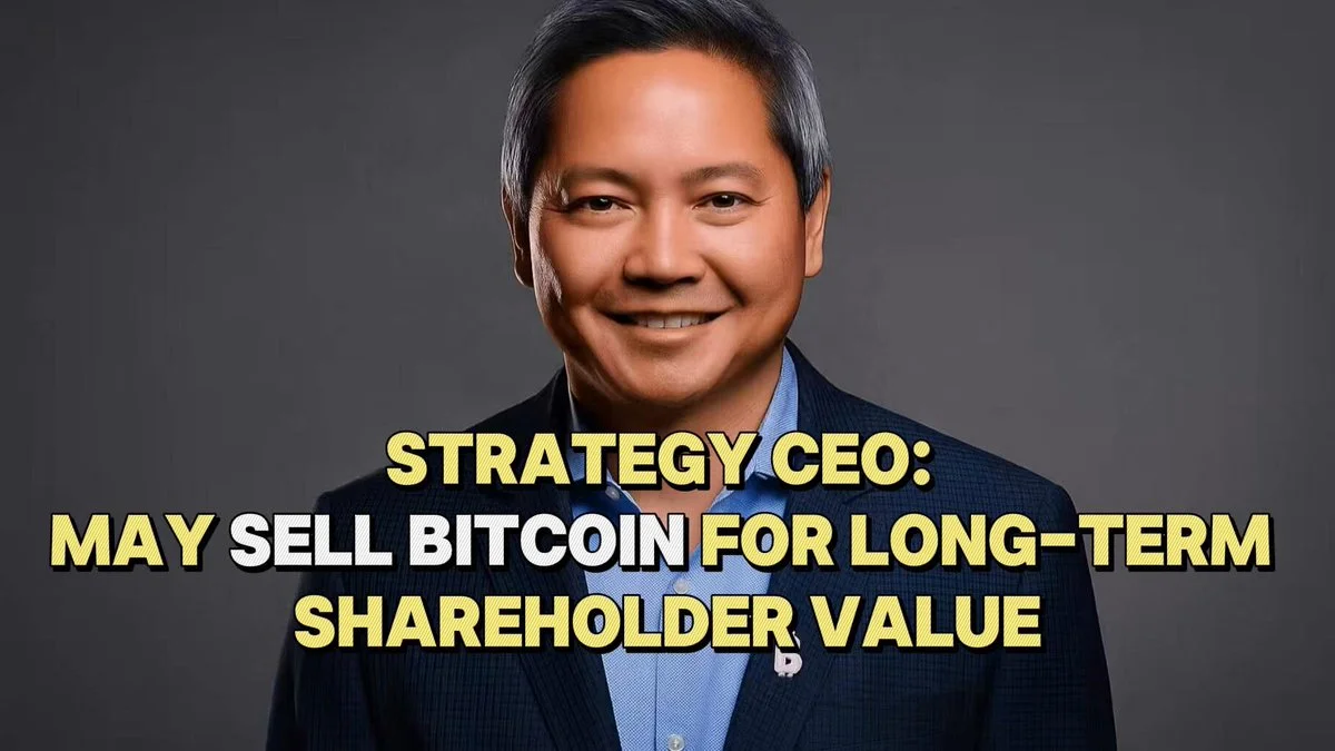 Strateji CEO'su: BTC satışları hissedar değerini artırabilir