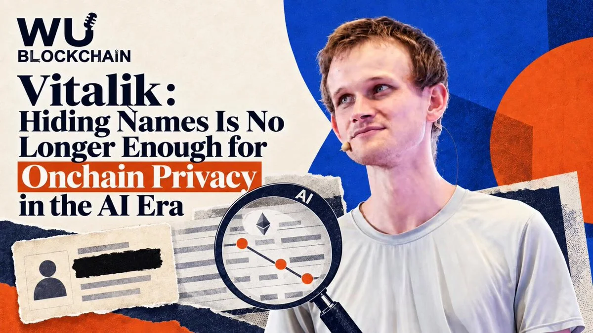 Vitalik: AI makes onchain anonymity obsolete, cryptography…