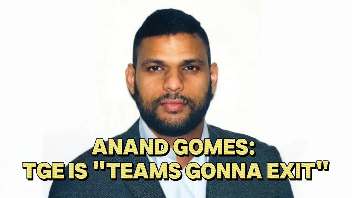 Anand Gomes: TGE is "Teams Gonna Exit"

On February 26, 2026, Paradex CEO Anand 