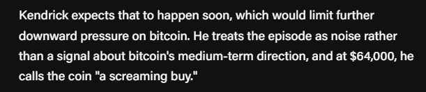 Standard Chartered Calls $64K Bitcoin a "Screaming Buy