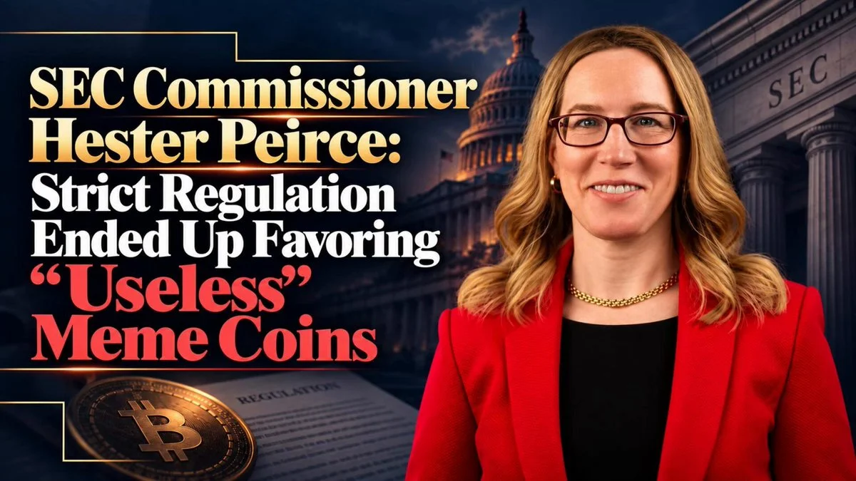 Peirce: Katı Kurallar “İşe Yaramaz” Meme Coin’leri Kayırdı
